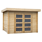 abri de jardin en bois plodoreal - decor et jardin